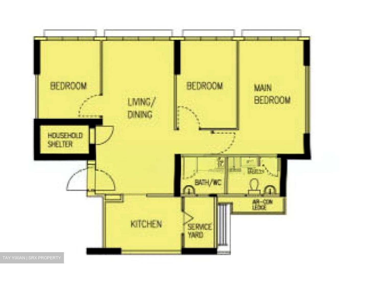 Blk 365C Hougang Meadow (Hougang), HDB 4 Rooms #587065821